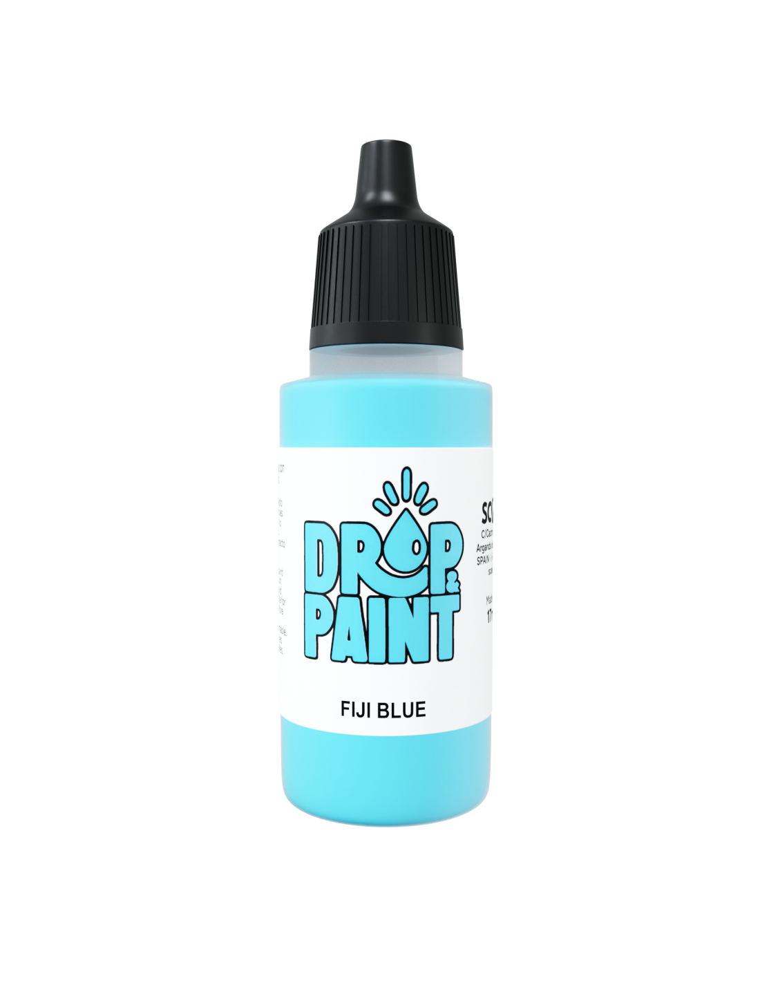 Scale 75 Drop and Paint 17ml - Fiji Blue - Good Games