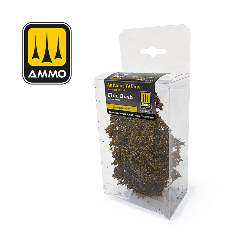 Ammo by MIG Dioramas Fine Bush - Autumn Yellow