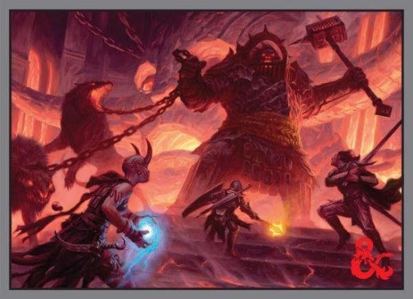 Dungeons And Dragons Count Fire Giant Standard Sized Sleeves (50) - Good Games