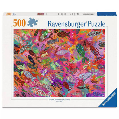 Ravensburger - Fish in Fuchsia 500 Piece Jigsaw
