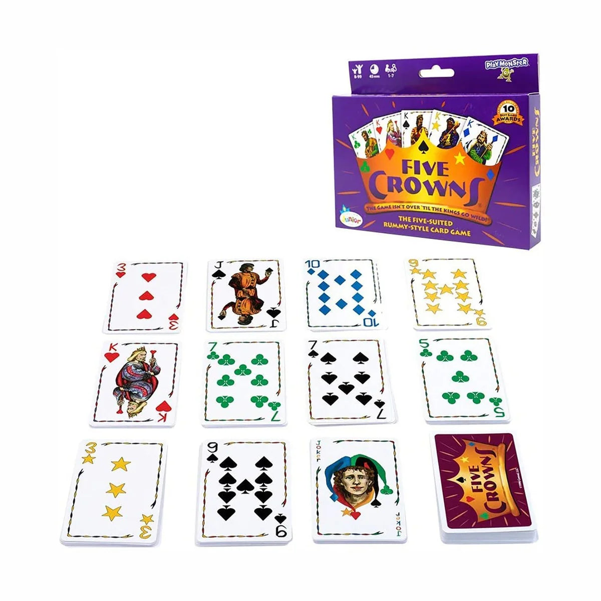 Five Crowns Card Game