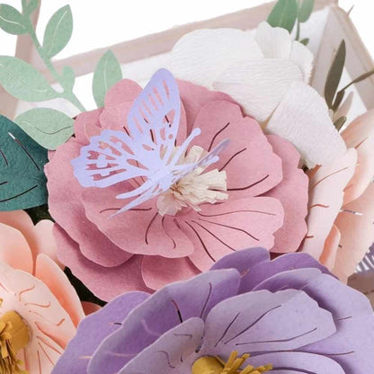 Flowers & Butterfly Paper Puzzle - Good Games