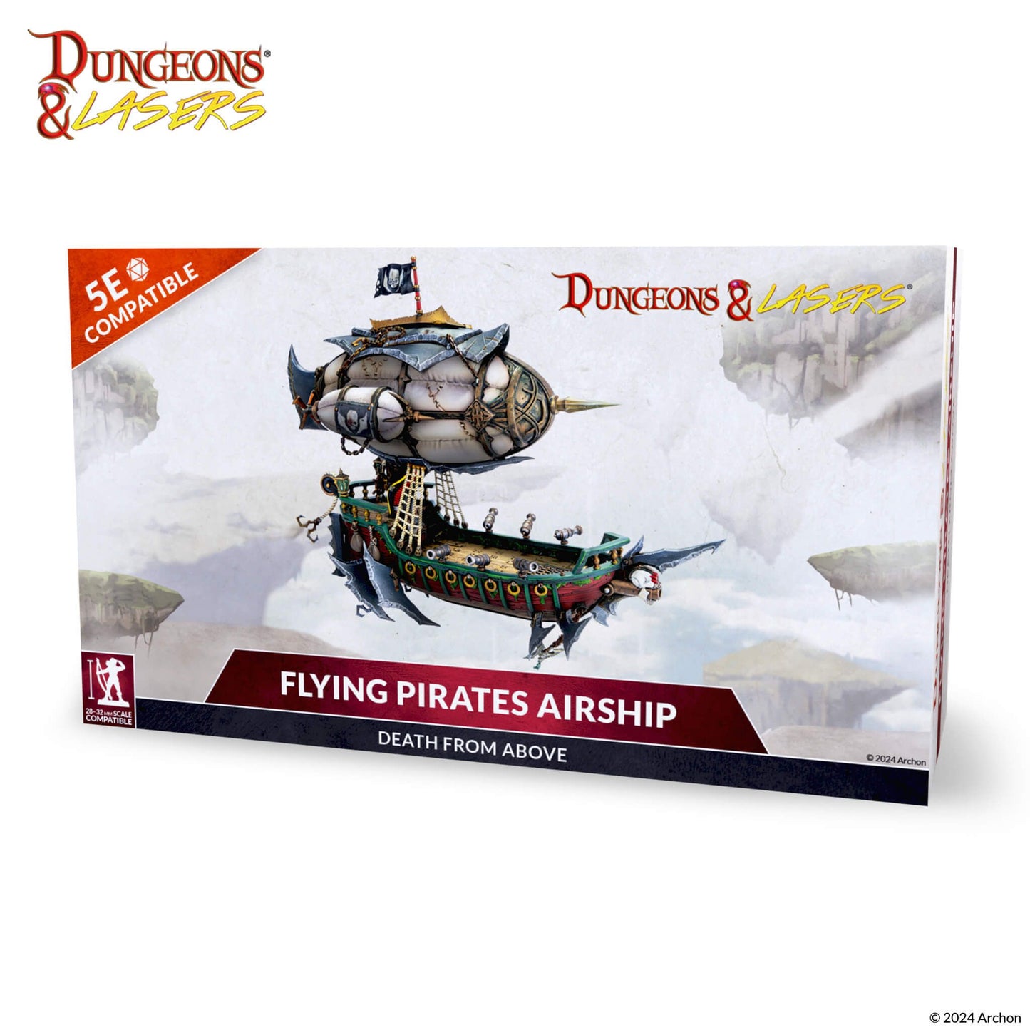 Dungeons & Lasers: Deuslair: Flying Pirates Airship - Good Games