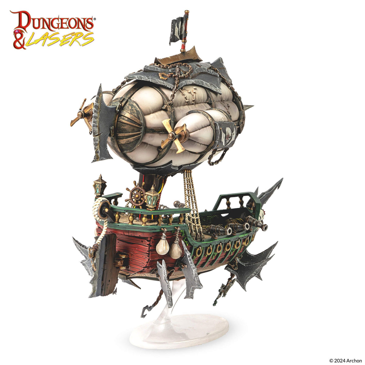 Dungeons &amp; Lasers: Deuslair: Flying Pirates Airship - Good Games