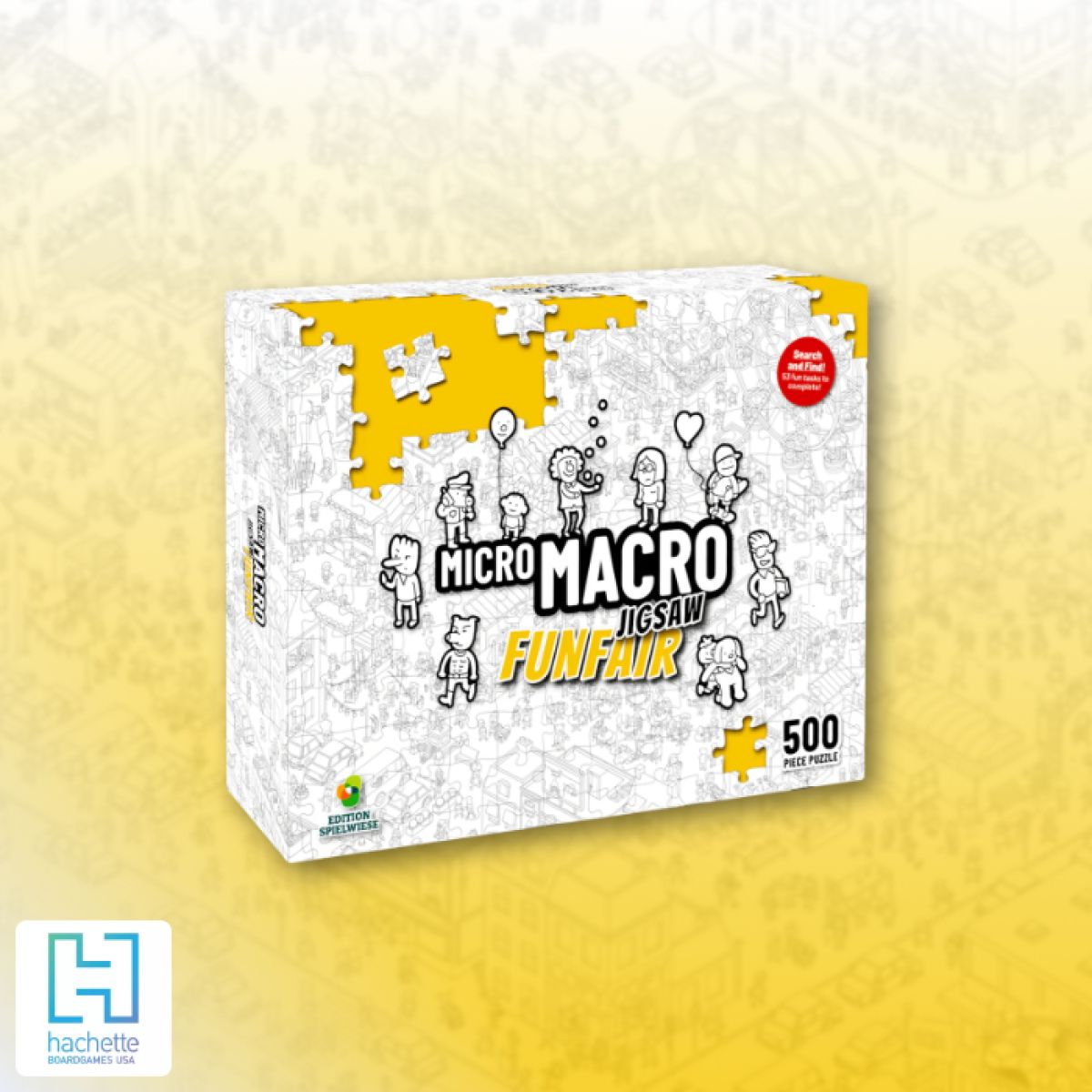 MicroMacro: Jigsaw – Funfair 500 Piece JIgsaw