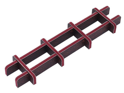 Folded Space organizer insert showing compartments with game parts.