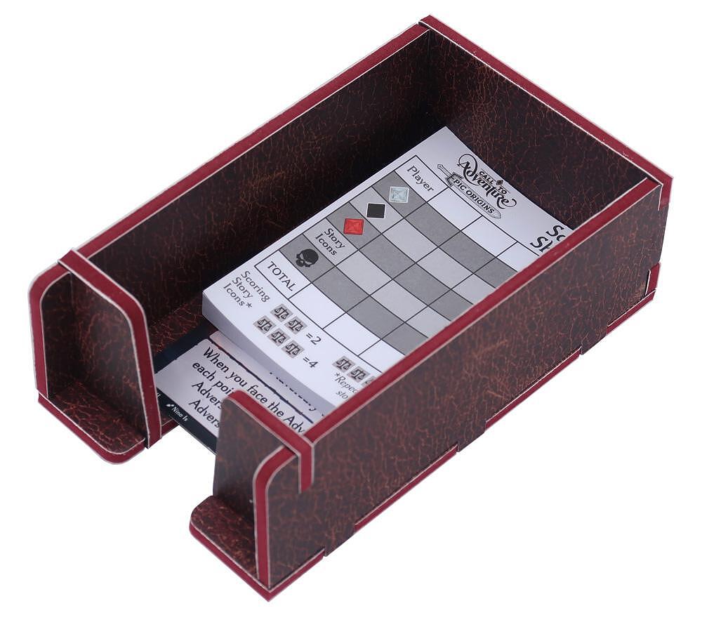 Insert from an angled view highlighting storage slots