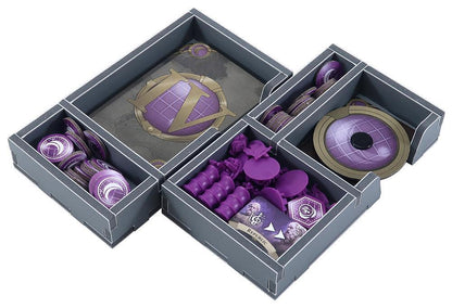 Folded Space compartmentalized tray for Civilization A New Dawn game pieces