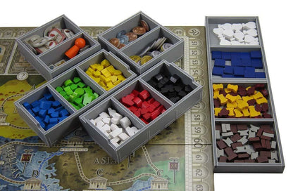 Top-down view of Concordia organizer with dividers