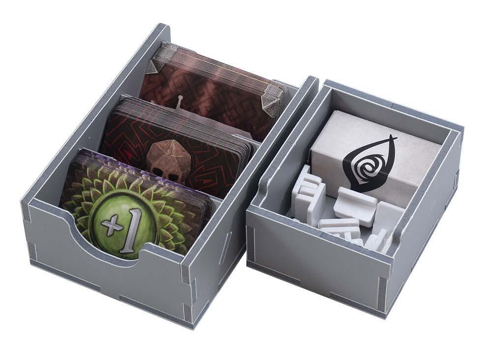Folded Space insert compartments for Gloomhaven Forgotten Circles pieces