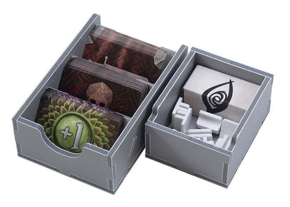 Folded Space insert compartments for Gloomhaven Forgotten Circles pieces