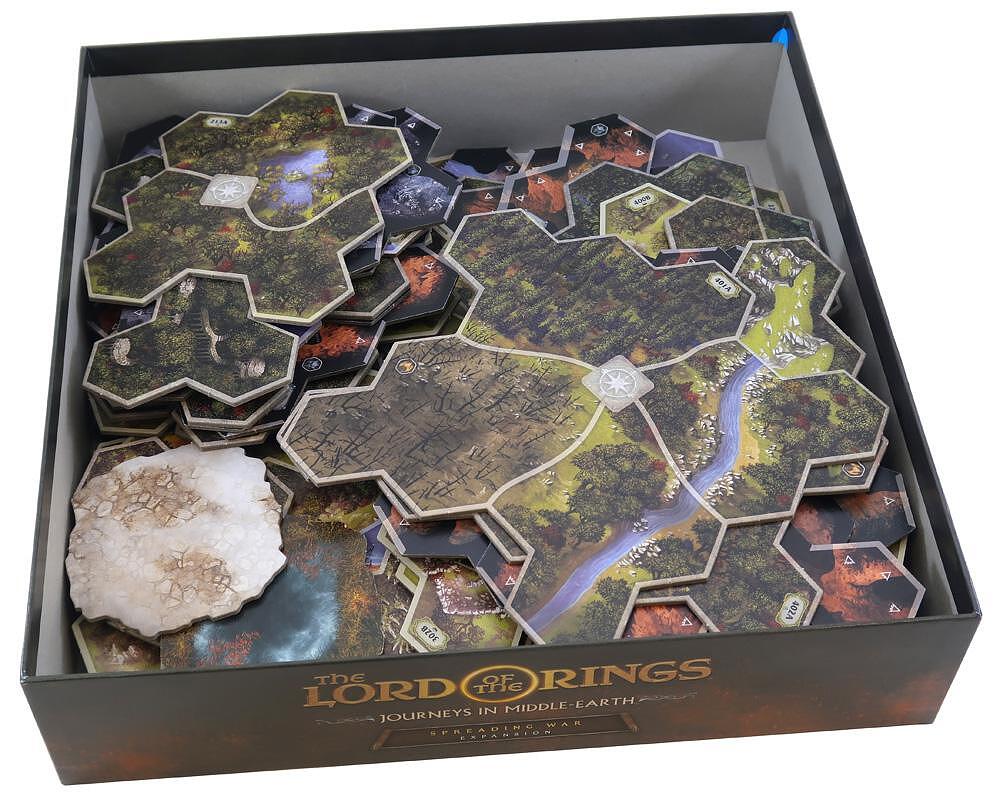 Folded Space - Game Inserts for Journeys in Middle-Earth Expansions - Good Games
