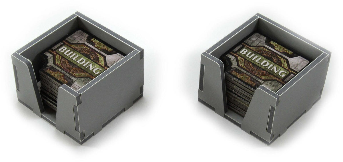 Folded Space - Game Inserts for Lords of Waterdeep showcasing a close-up of the insert&#39;s compartments