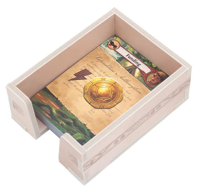 Lost Ruins of Arnak organizer insert with game components inside