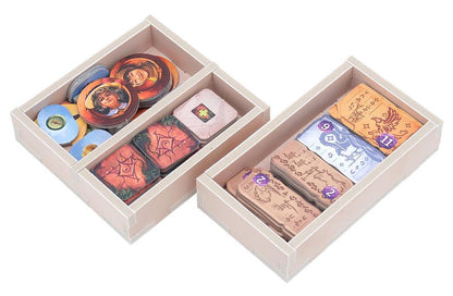 Folded Space organizer for Lost Ruins of Arnak components