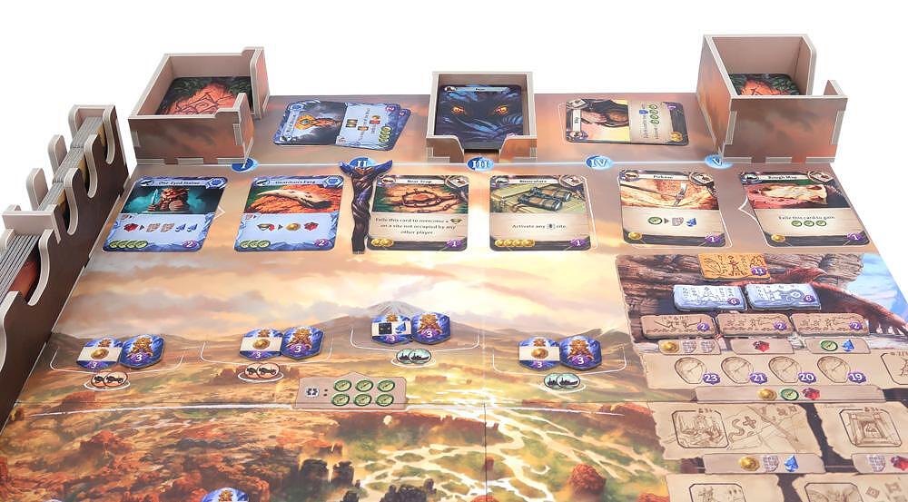 Folded Space Lost Ruins of Arnak board game insert organizer