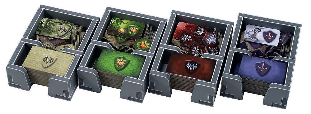 Folded Space insert for Mage Knight, folded flat for storage