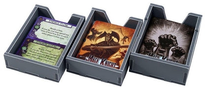 Folded Space insert showing detailed organization for Mage Knight tokens