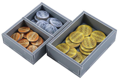 Folded Space insert with card and token sections for Maracaibo