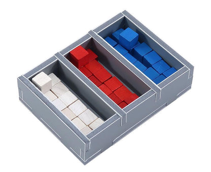 Folded Space insert with compact storage for Maracaibo tokens