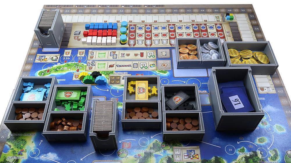 Folded Space insert detailed view with Maracaibo components