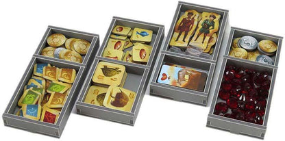 Folded Space insert showing modular trays and compartments for organizing Near and Far