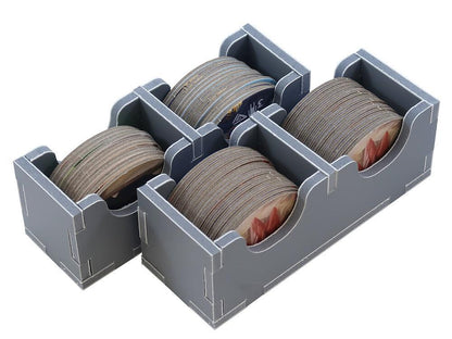 Insert showing sections for cards and tokens