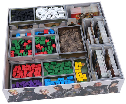 Folded Space insert organizer for Paladins of the West Kingdom Collector's Box