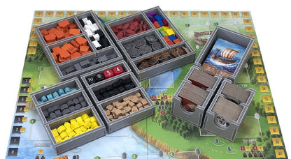 Folded Space board game organizer for Raiders of the North Sea storage