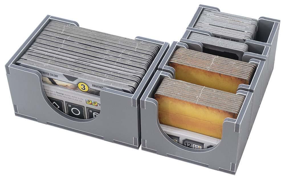 Folded Space insert layout displaying labeled sections for different Roll for the Galaxy components