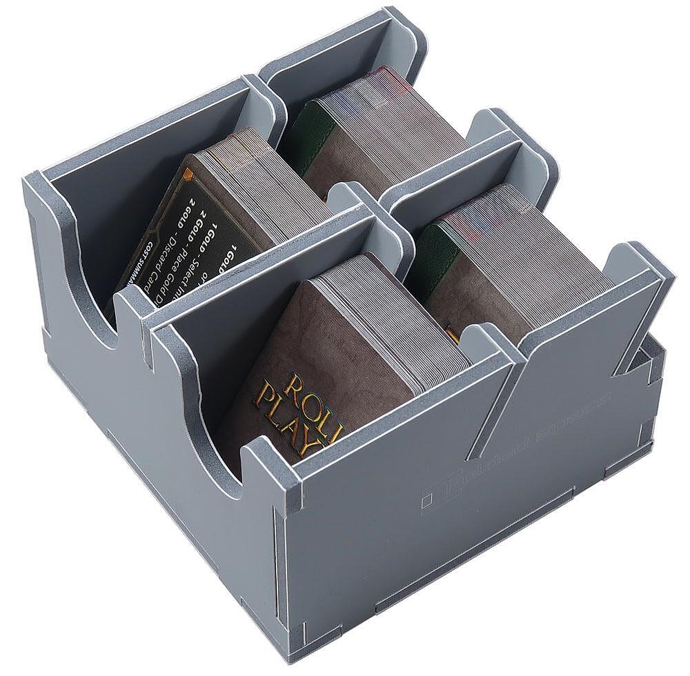 Folded Space Roll Player insert displaying card slots and token holders