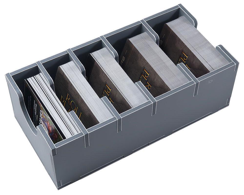 Folded Space Roll Player game insert with detailed compartments for components