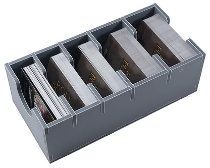 Folded Space Roll Player game insert with detailed compartments for components