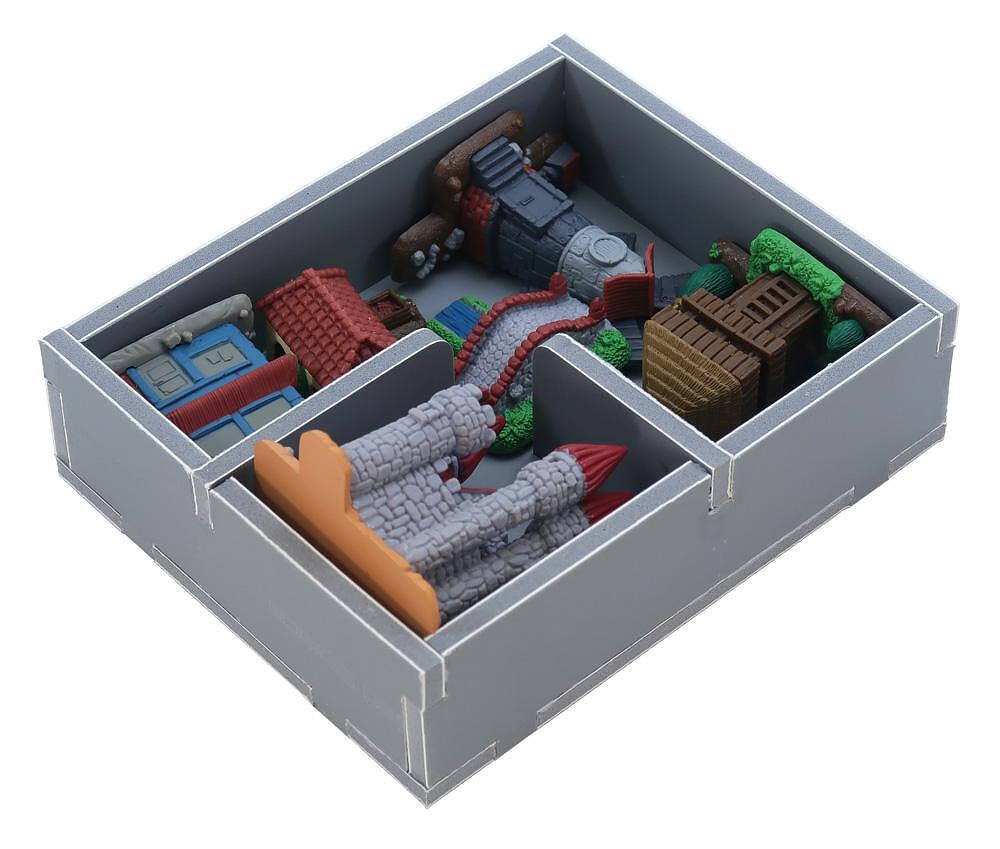 Folded Space game insert for Tapestry with components in separate slots