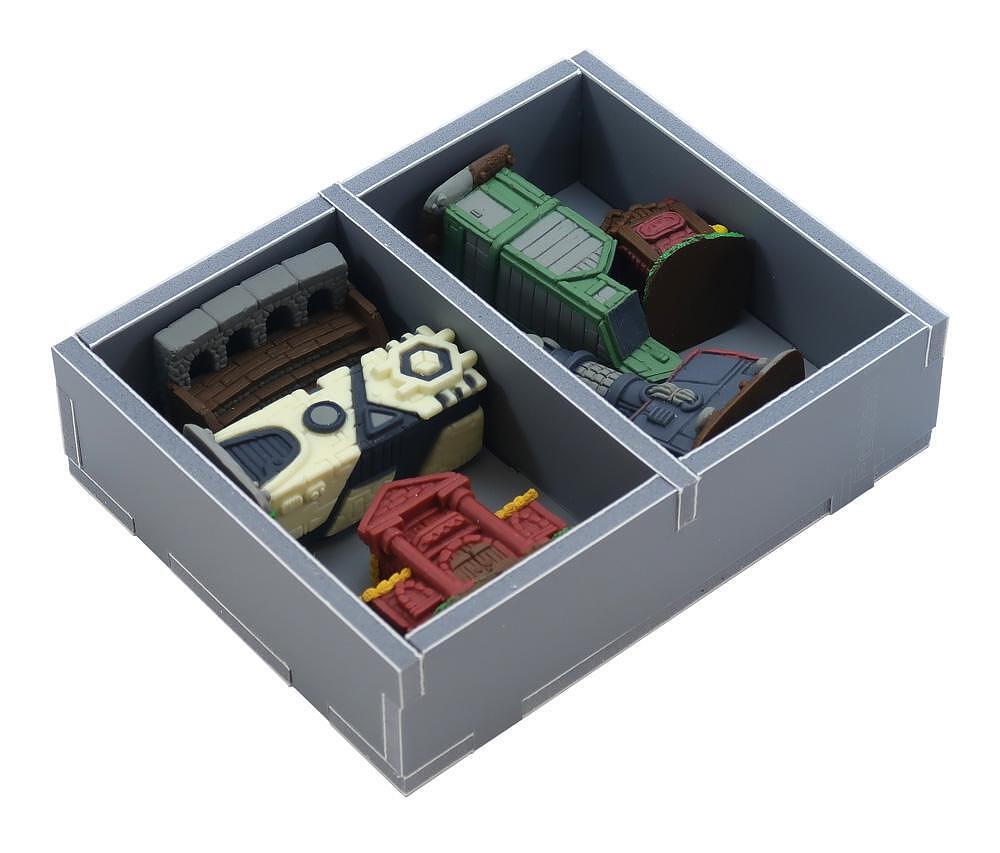 Folded Space insert for Tapestry with compact design and compartments