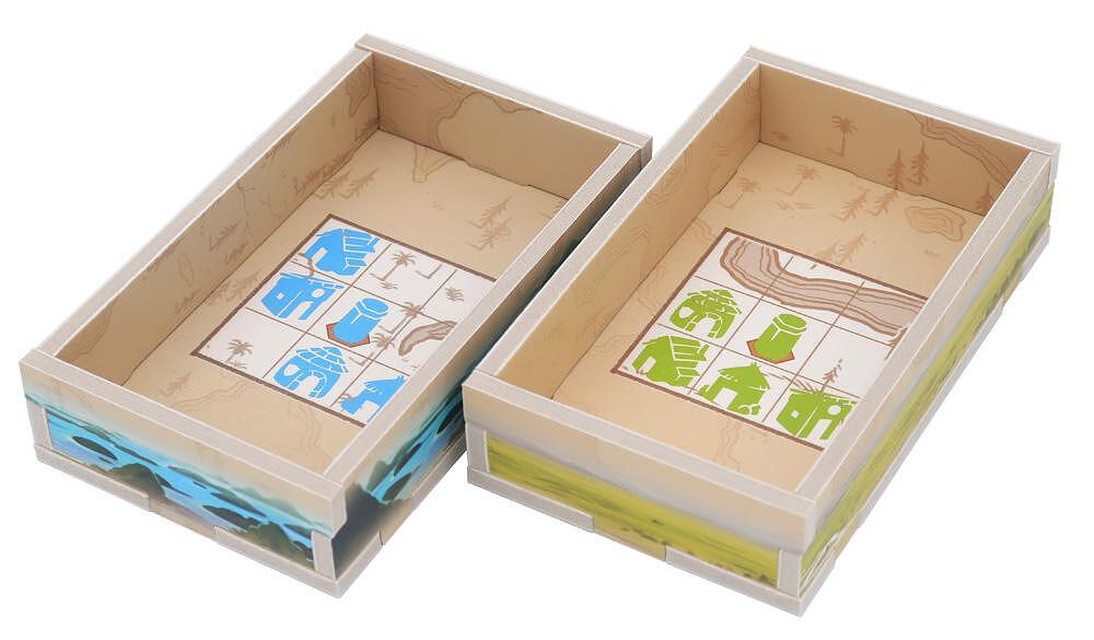 Folded Space Insert Organizer for Tapestry, two trays shown