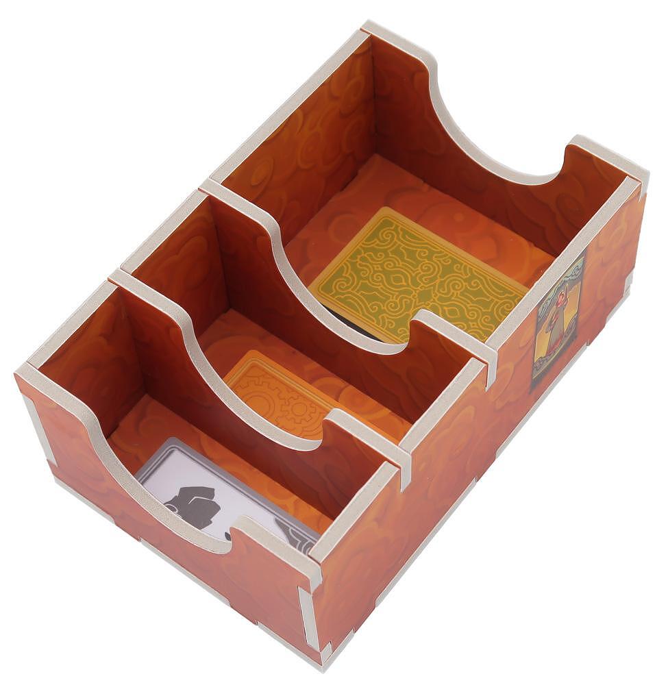 Folded Space Tapestry game organizer insert with cards