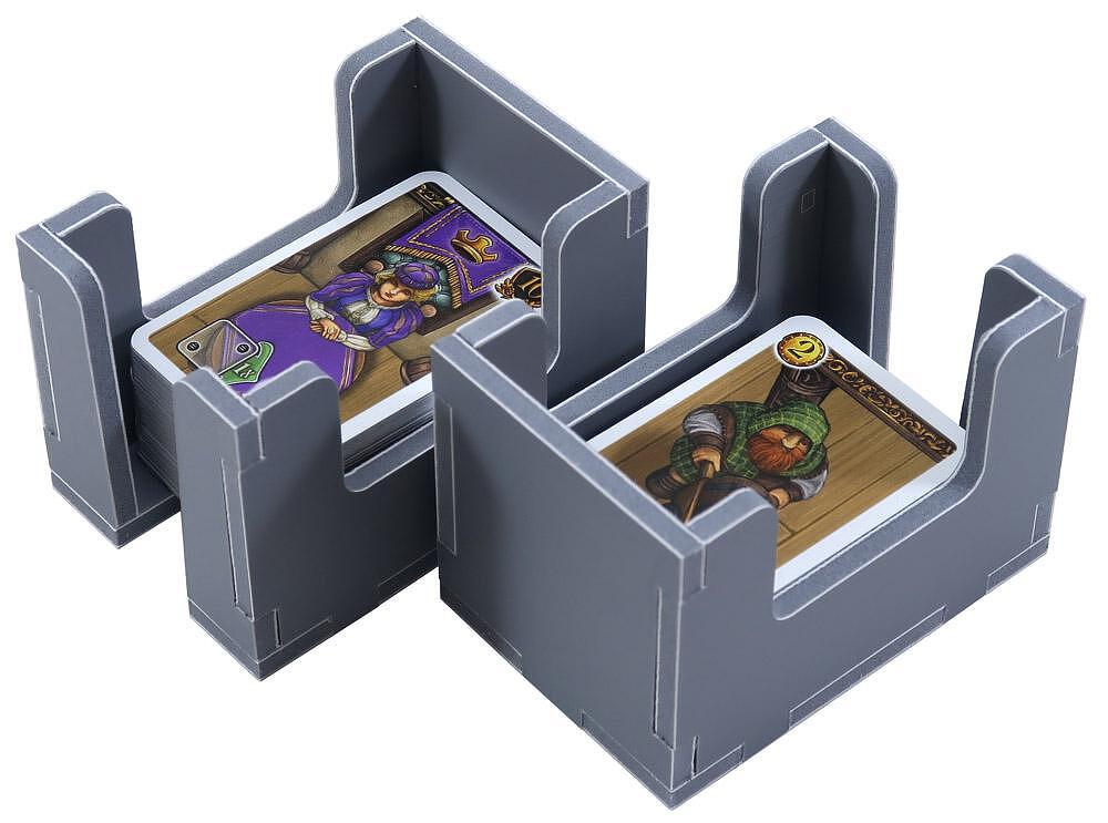 Folded Space - Game Inserts for The Taverns of Tiefenthal insert organizer with detailed compartments for various game pieces