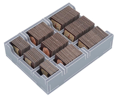 View of token and tile storage in Folded Space insert for Tiletum