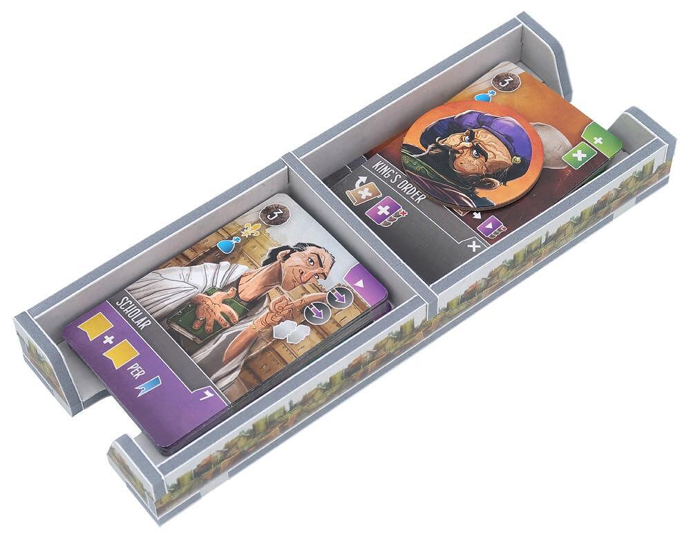 Folded Space organizer insert for Viscounts of the West Kingdom, fits Collector&#39;s Box