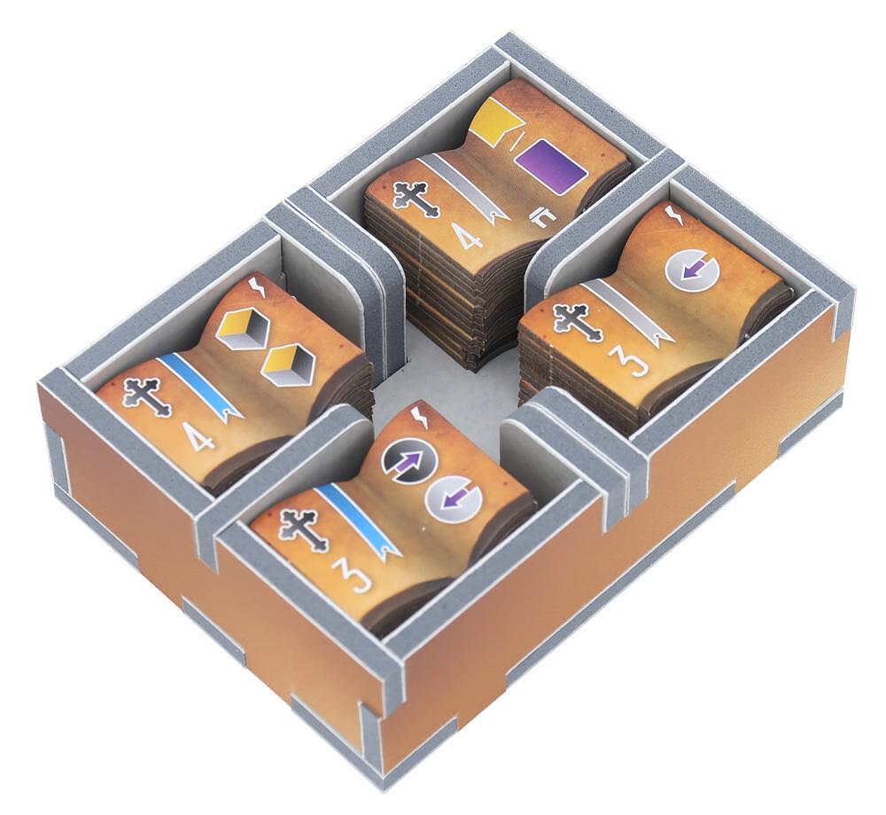 Folded Space organizer insert for Viscounts of the West Kingdom