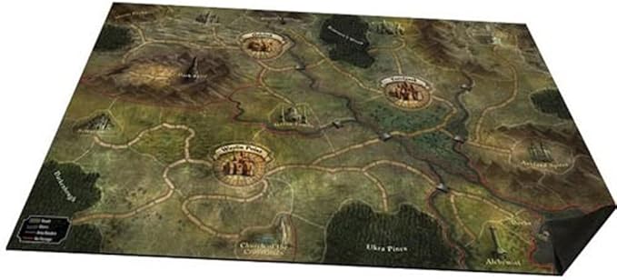 Folklore Oversized World Map 2E (Preorder) - Good Games