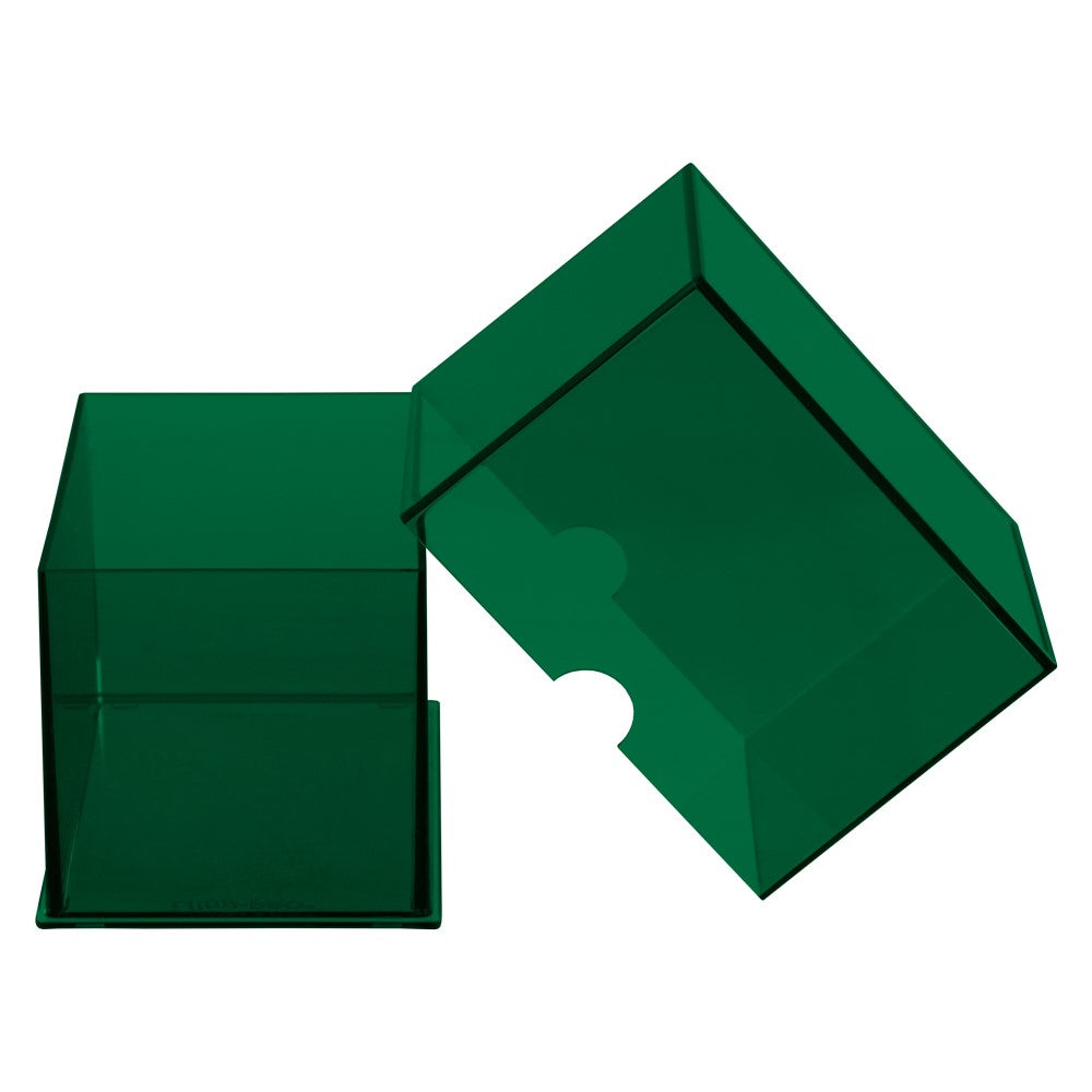 Ultra Pro UP15830 Eclipse 100+ Deck Box 2-Piece - Forest Green - Good Games
