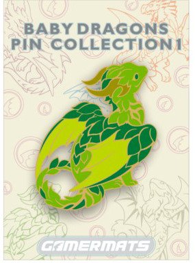 Green Dragon from Dragons Pin Set 1 - 2 Pin - Good Games