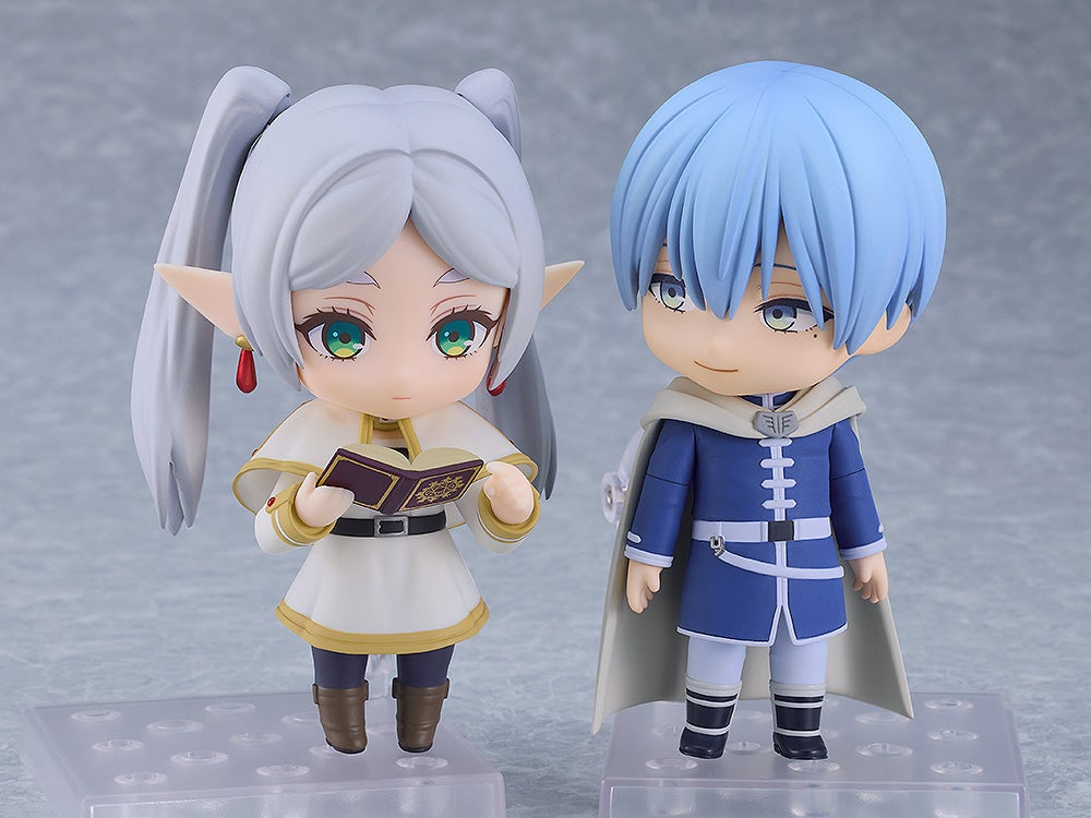 Nendoroid Himmel displaying interchangeable parts and multiple expressions