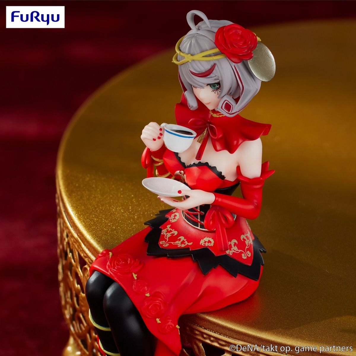 Destiny figure side profile showcasing flowing hair and outfit