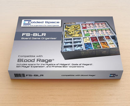 Folded Space game insert box for Blood Rage