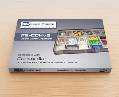 Folded Space insert box for Concordia board game