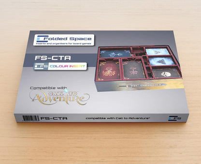 Black modular organizer insert for board game components