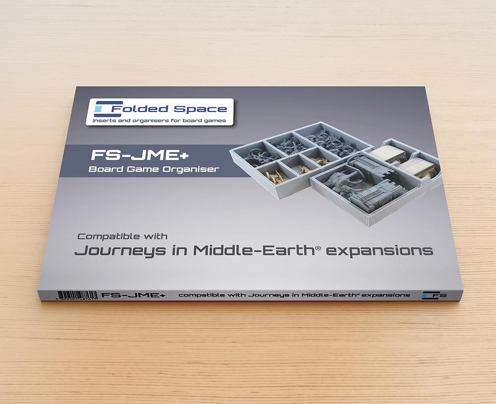 Folded Space - Game Inserts for Journeys in Middle-Earth Expansions - Good Games